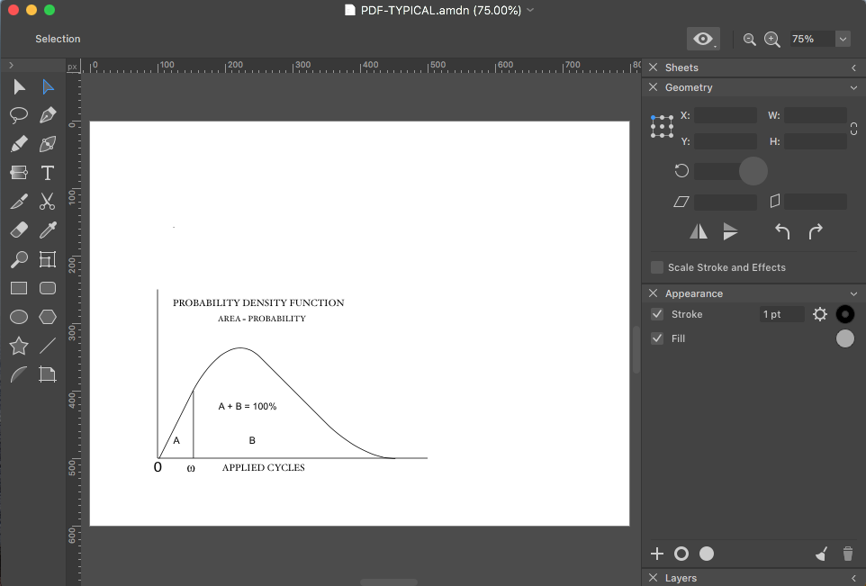 AMADINE VECTOR DRAWING